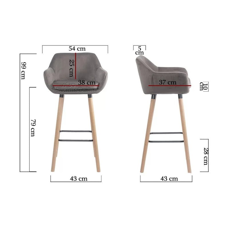 SCAUN DE BAR ABS 1271 - EScaune