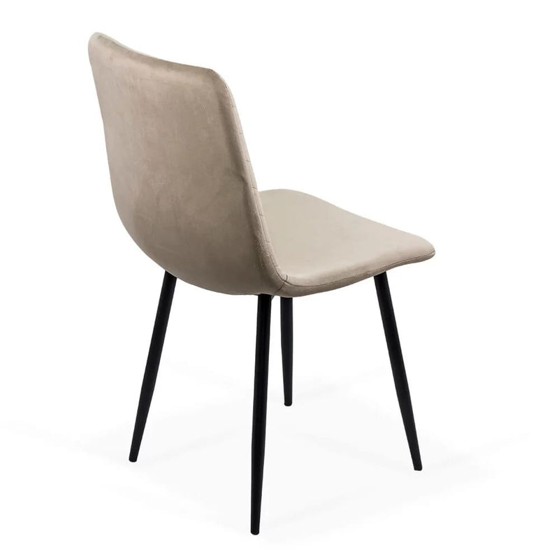 SCAUN LIVING DIN CATIFEA CU PICIOARE NEGRE BUC 208 - EScaune