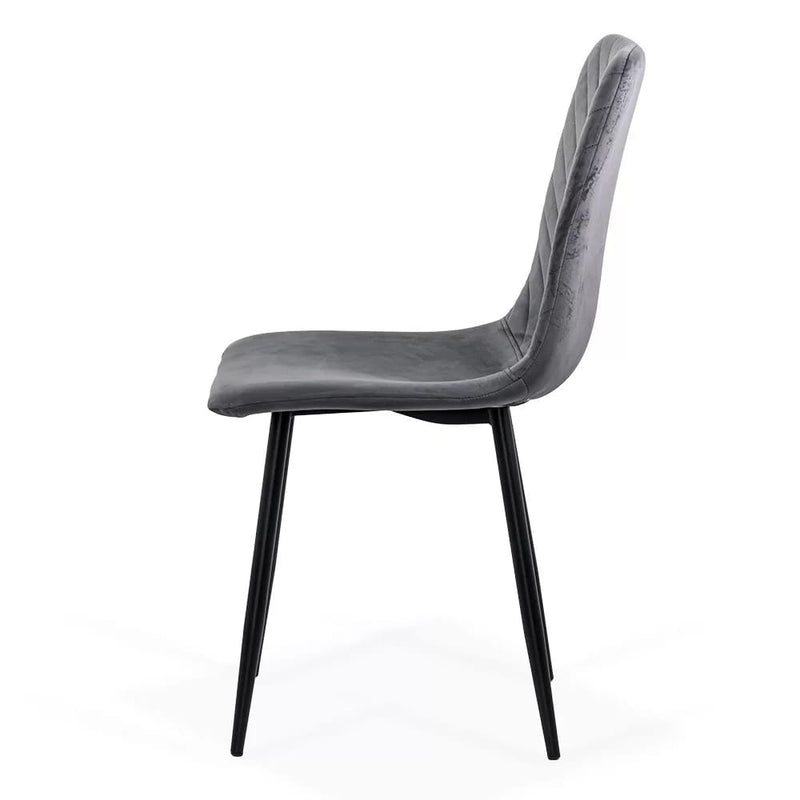SCAUN LIVING DIN CATIFEA CU PICIOARE NEGRE BUC 208 - EScaune