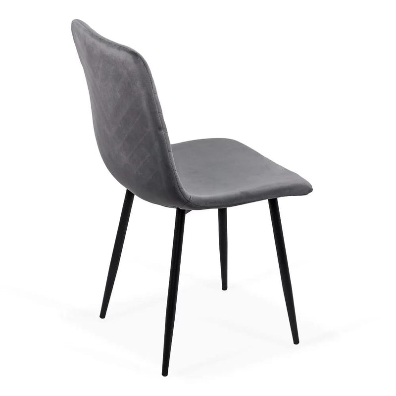 SCAUN LIVING DIN CATIFEA CU PICIOARE NEGRE BUC 208 - EScaune