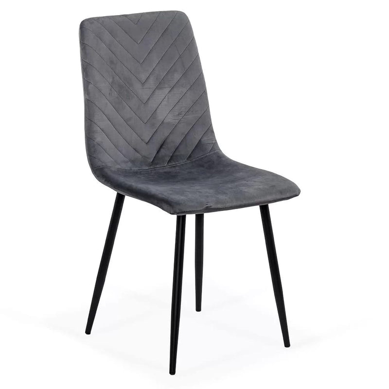 SCAUN LIVING DIN CATIFEA CU PICIOARE NEGRE BUC 208 - EScaune