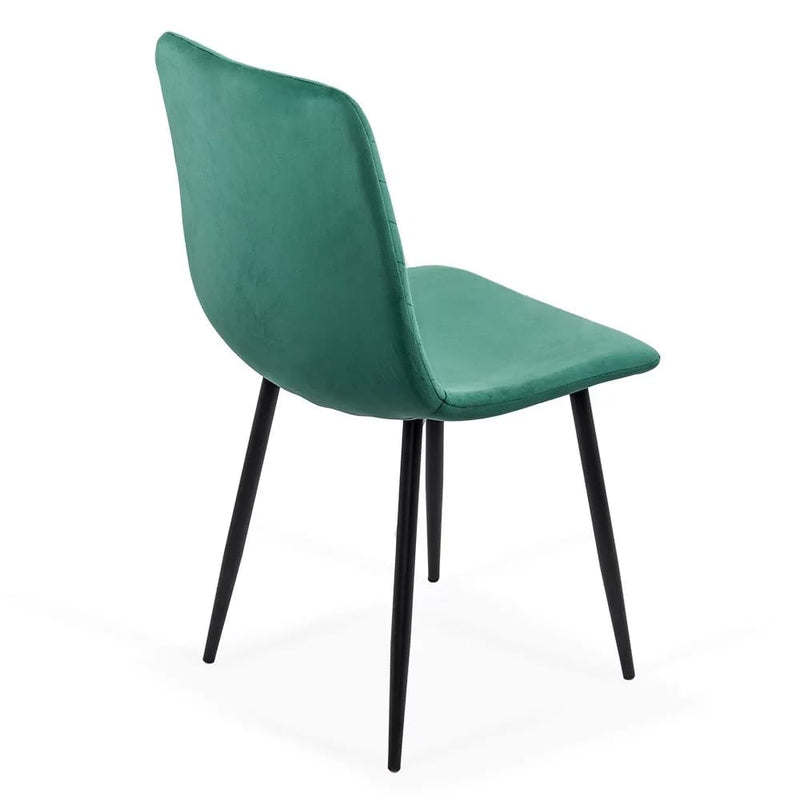 SCAUN LIVING DIN CATIFEA CU PICIOARE NEGRE BUC 208 - EScaune