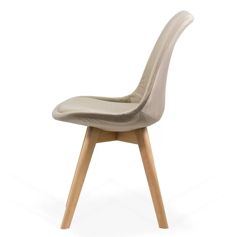 SCAUN LIVING DIN CATIFEA SI PICIOARE LEMN BUC 242V - EScaune