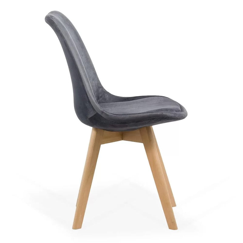 SCAUN LIVING DIN CATIFEA SI PICIOARE LEMN BUC 242V - EScaune