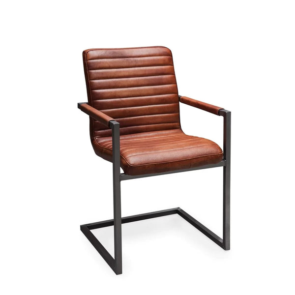 SCAUN DIN PIELE DE BIVOL INDU WAVE S - EScaune