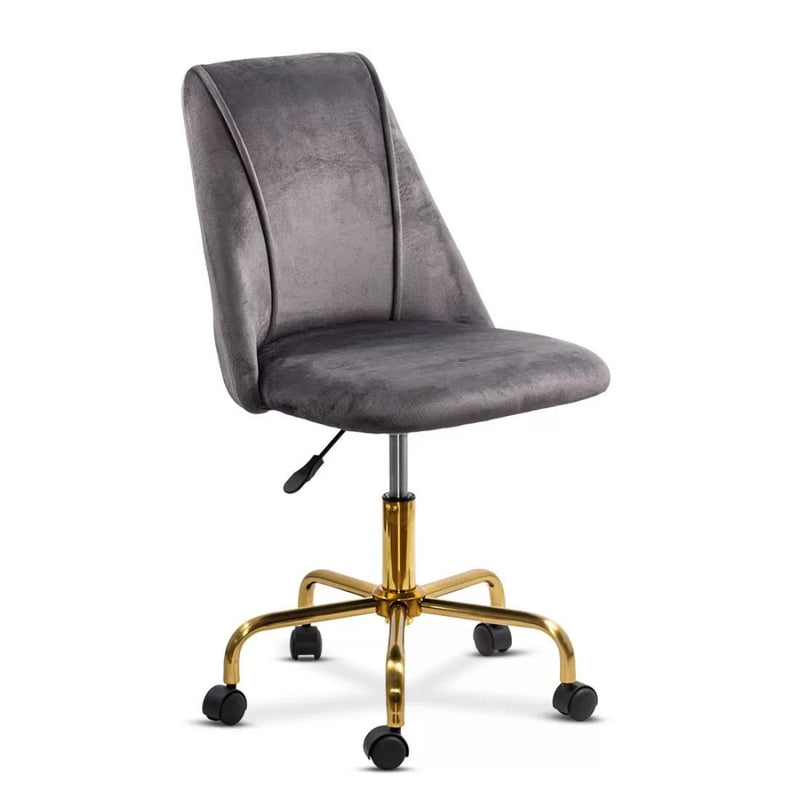 SCAUN DE BIROU ELEGANT DIN CATIFEA OFF 642 - EScaune