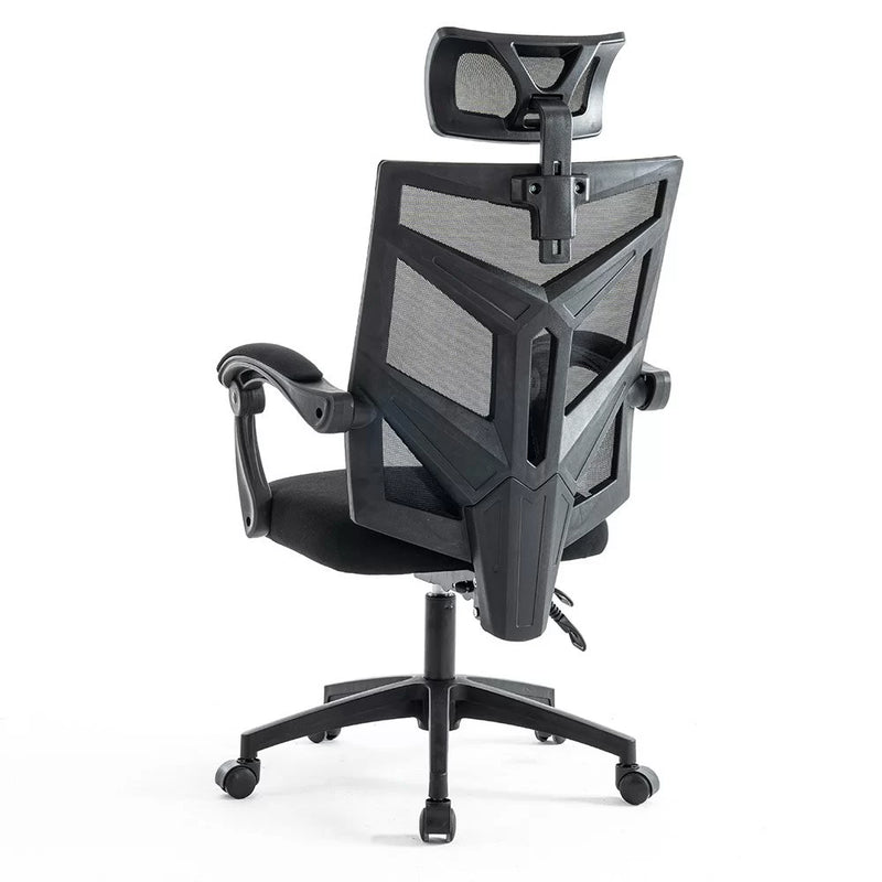 Scaun gaming din mesh, cu tetiera, ergonomic OFF 434 - EScaune