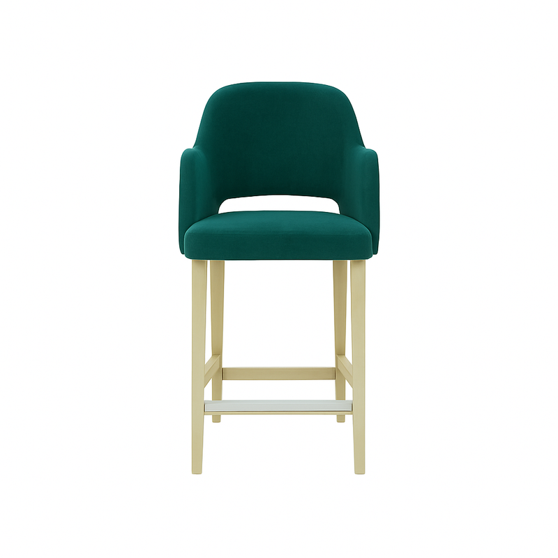 Scaun bar catifea | model APRIL