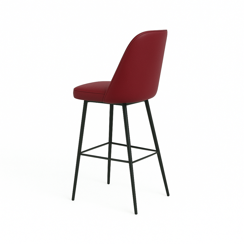 Scaun bar piele naturala ALBA | model FOX