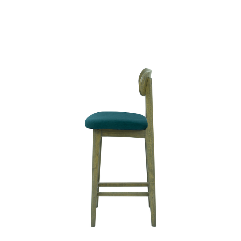 Scaun bar catifea TURCOAZ | model CLEO