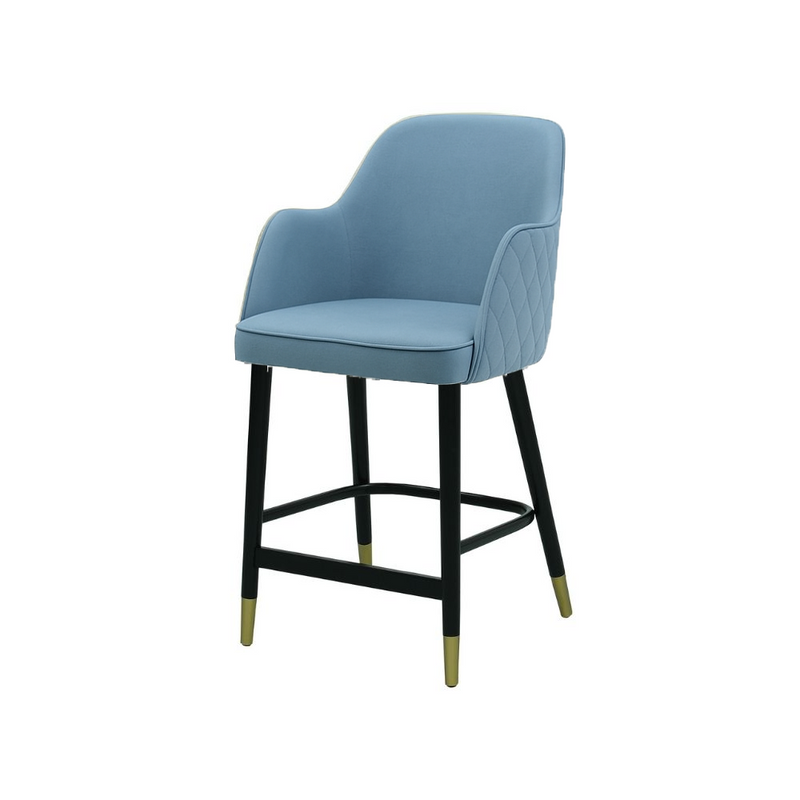 Scaun bar catifea ALBASTRA | model PINO X