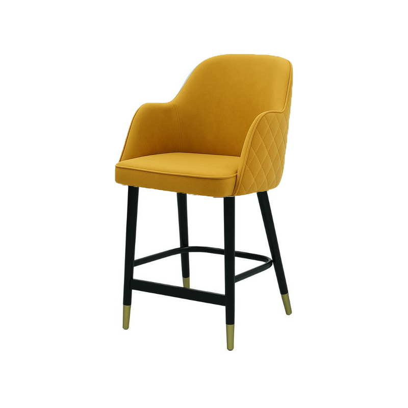 Scaun bar catifea BORDO | model PINO X