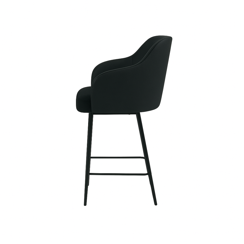 Scaun bar piele BEJ | model ALEX