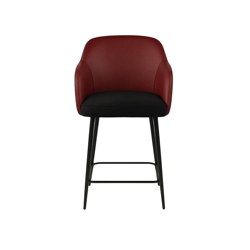 Scaun bar piele BEJ | model ALEX