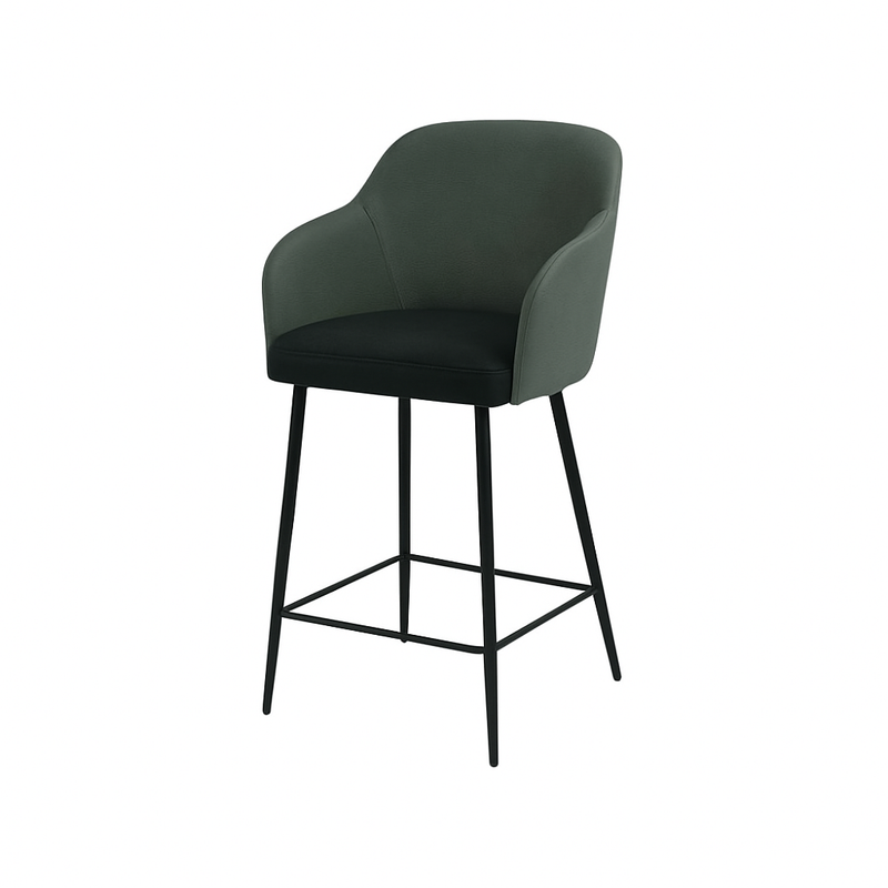 Scaun bar piele BEJ | model ALEX