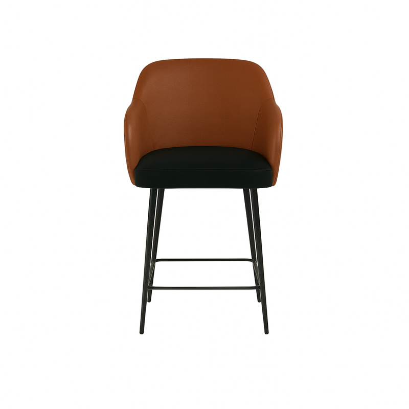 Scaun bar piele BEJ | model ALEX