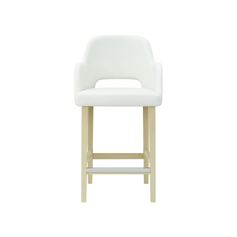 Scaun bar piele ALBA | model APRIL