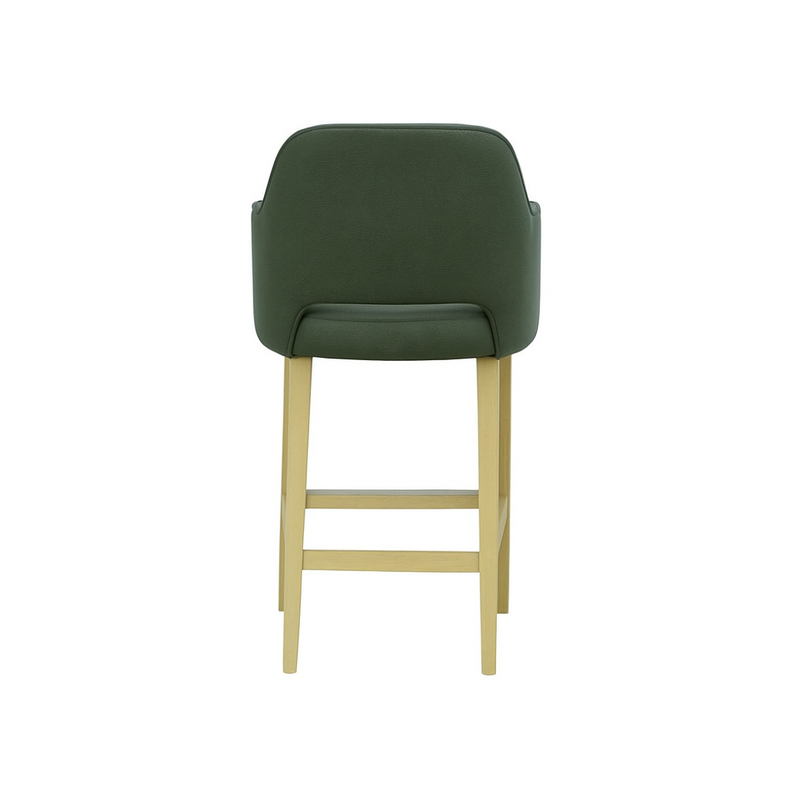 Scaun bar piele GALBENA | model APRIL