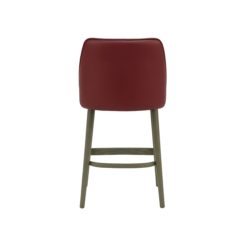 Scaun bar piele ALBA | model GINA