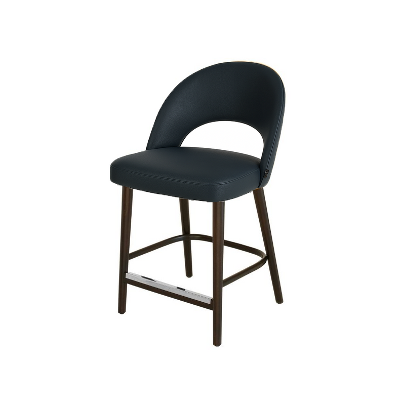 Scaun bar piele VERDE | model EXPRES