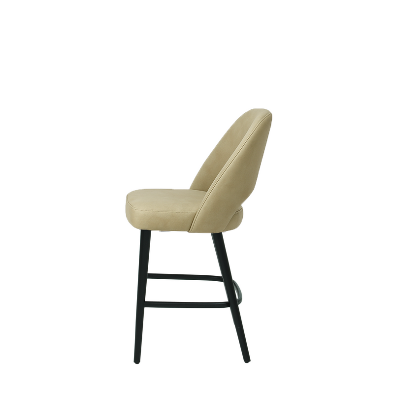 Scaun bar piele ALBA | model GABE