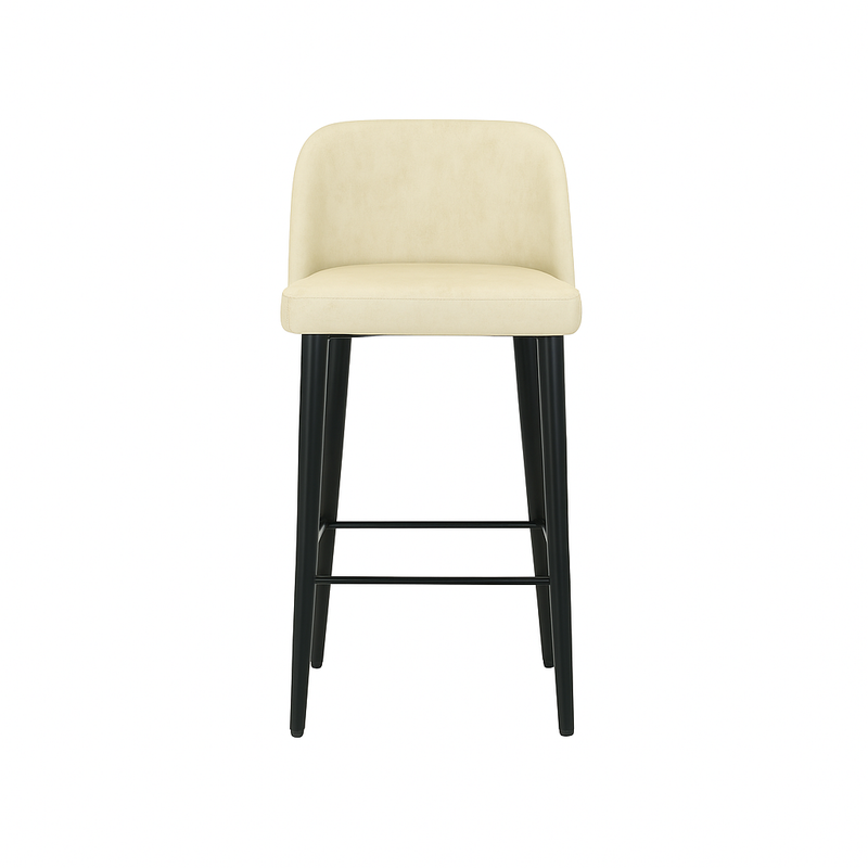 Scaun bar piele VERDE | model IVA