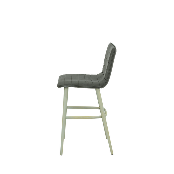 Scaun bar piele VERDE | model NIZZIE