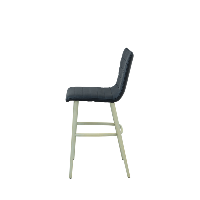 Scaun bar piele VERDE | model NIZZIE