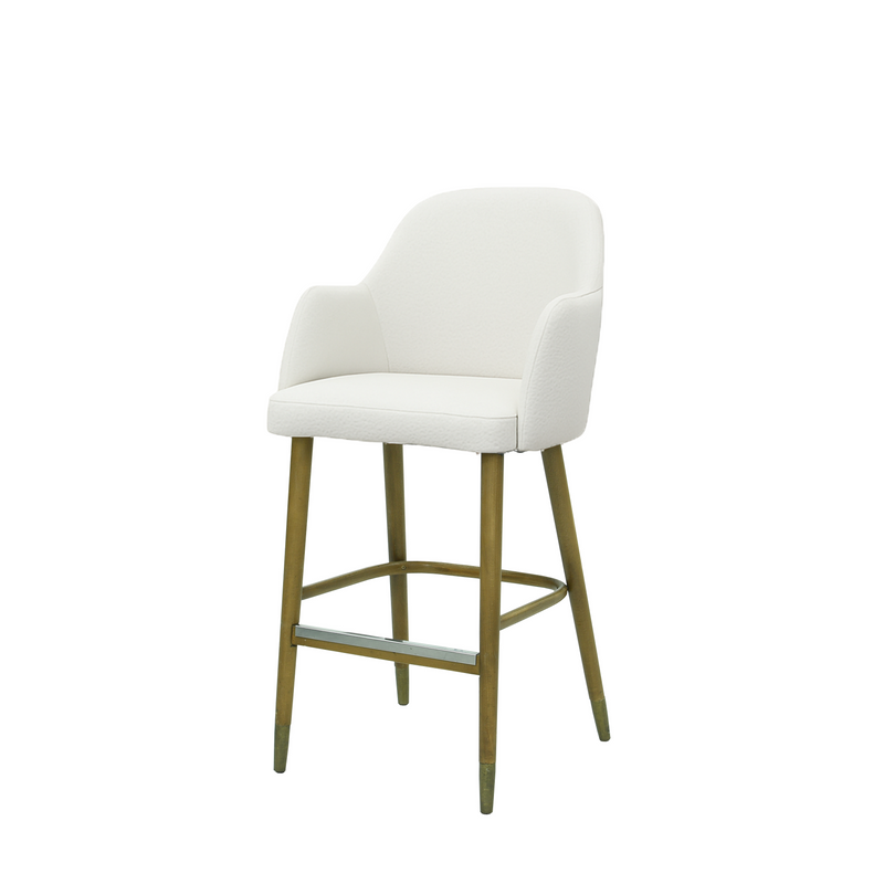 Scaun bar piele ALBASTRA | model PINO