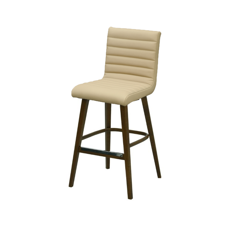 Scaun bar piele naturala MARO | model RIGA