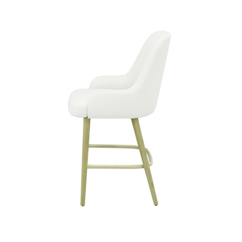 Scaun bar piele ALBASTRA | model ROCCO