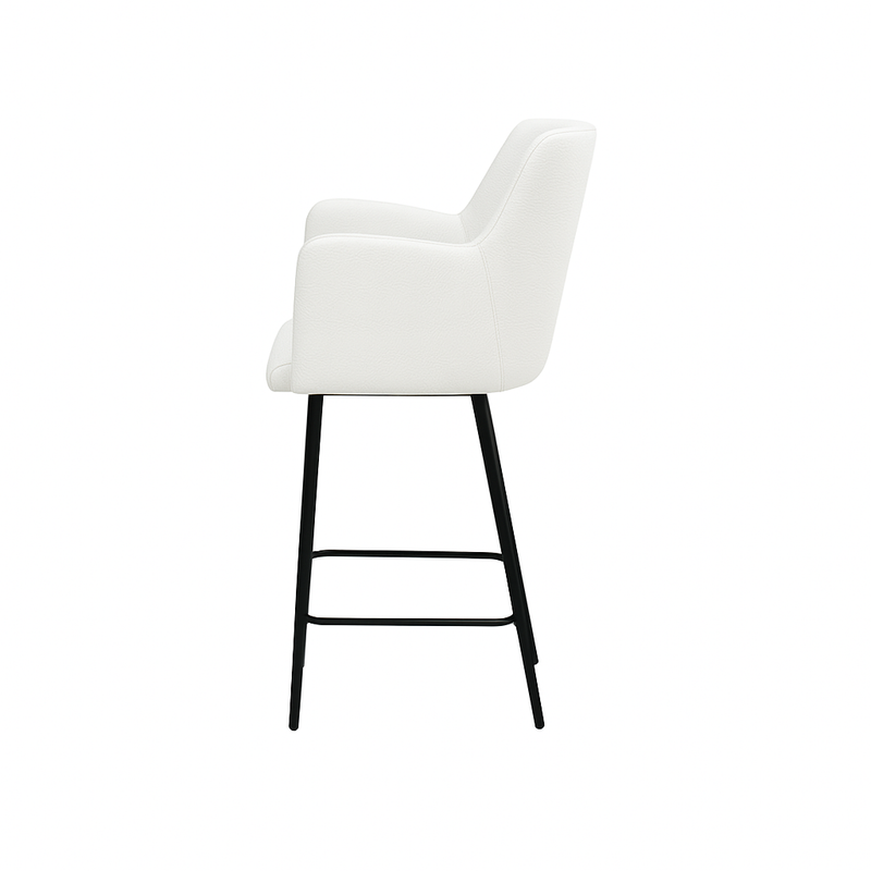 Scaun bar piele GALBENA | model SIGMA