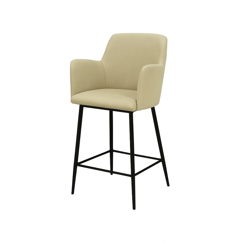 Scaun bar piele GALBENA | model SIGMA