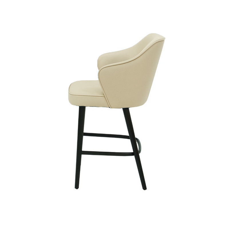 Scaun bar piele ALBASTRA | model ZEUS