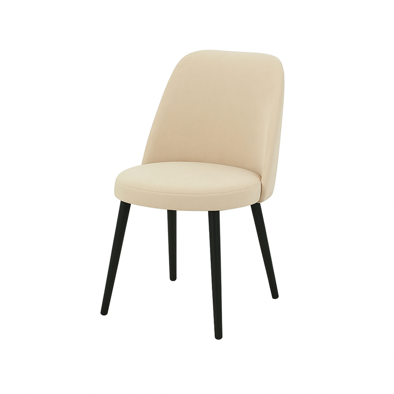 Scaun catifea ROZ | model ELA