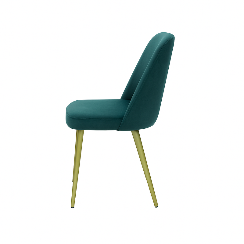 Scaun catifea VERDE | model FOX