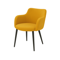 Scaun catifea GALBENA | model PERDIX