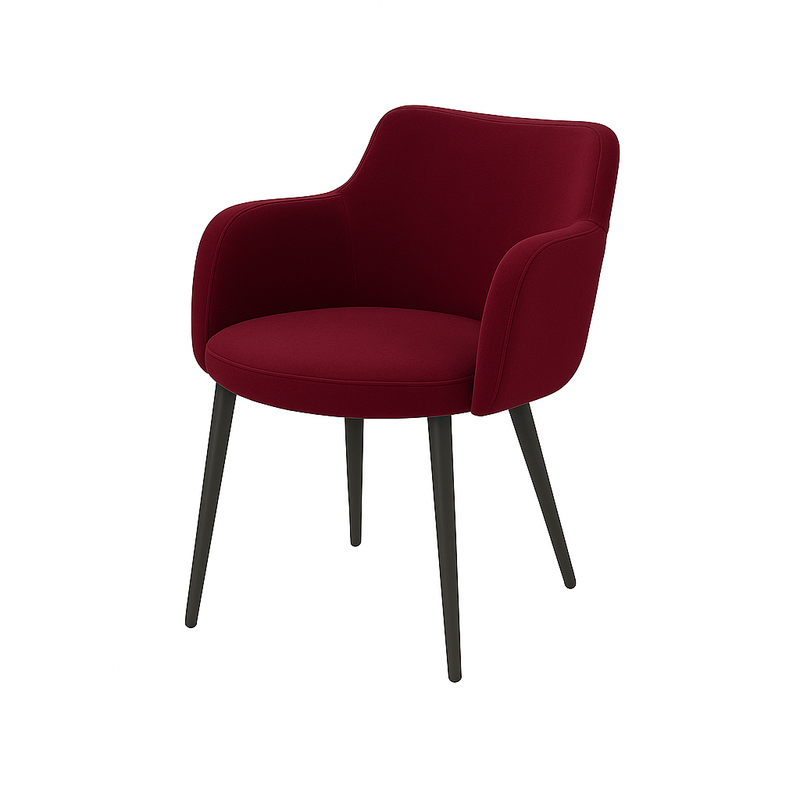 Scaun catifea GALBENA | model PERDIX
