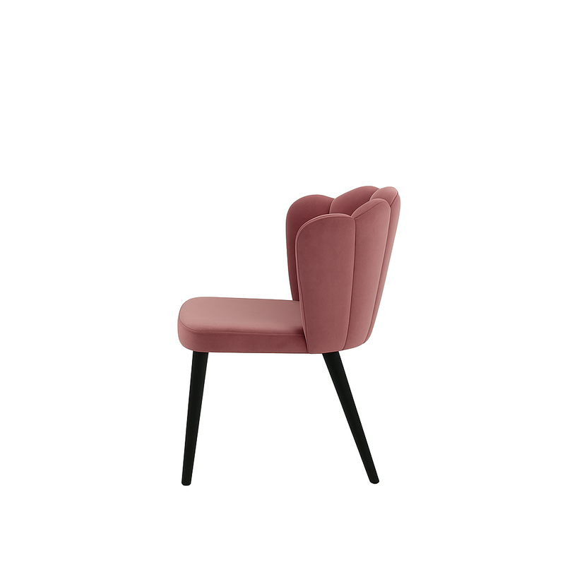 Scaun catifea GALBENA | model ARIA