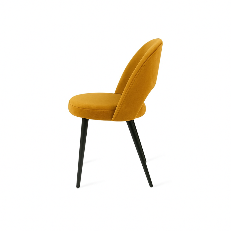 Scaun catifea ALBASTRA | model RON