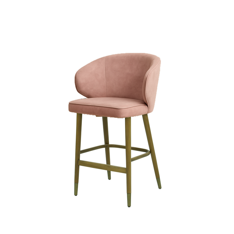 Scaun insula catifea BORDO | model CAPRICE
