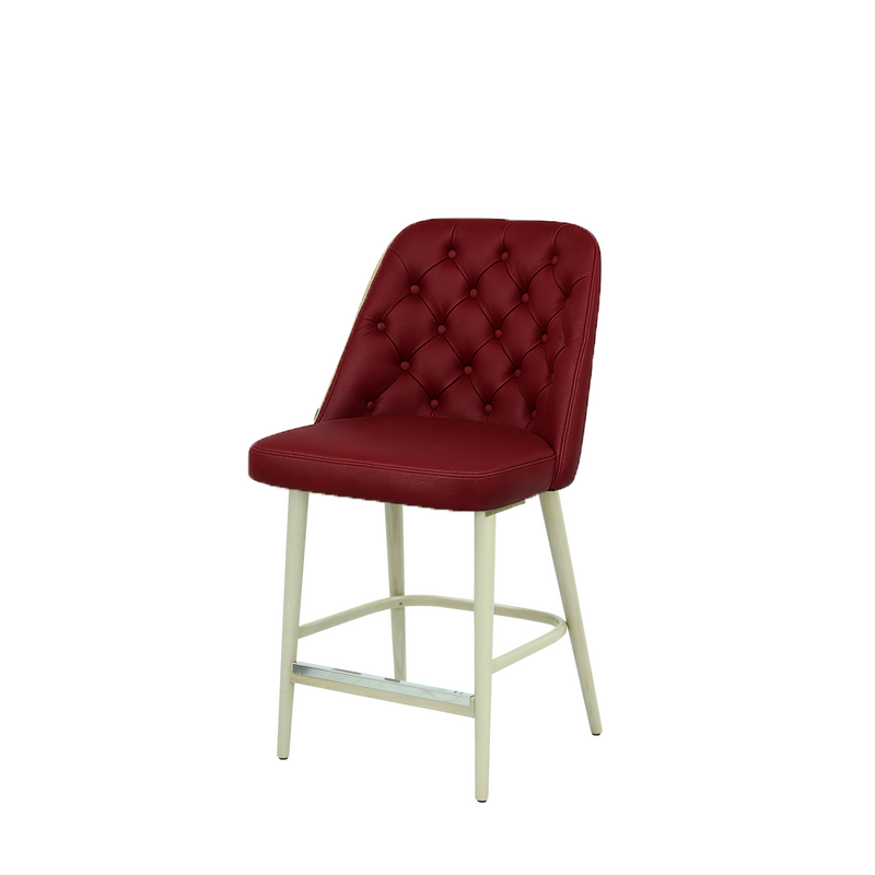 Scaun insula piele VERDE | model SCOT
