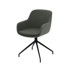 Scaun piele VERDE | model FEBE