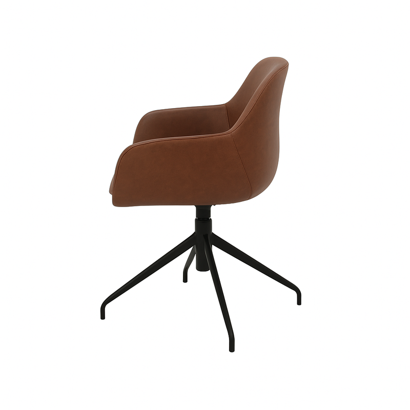 Scaun piele VERDE | model FEBE