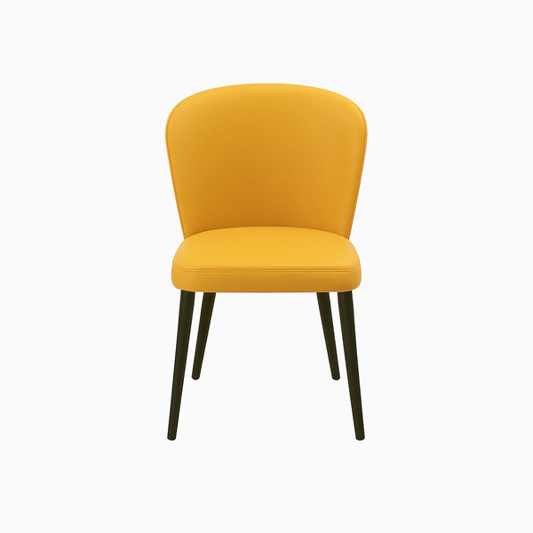 Scaun piele GALBENA | model ARES
