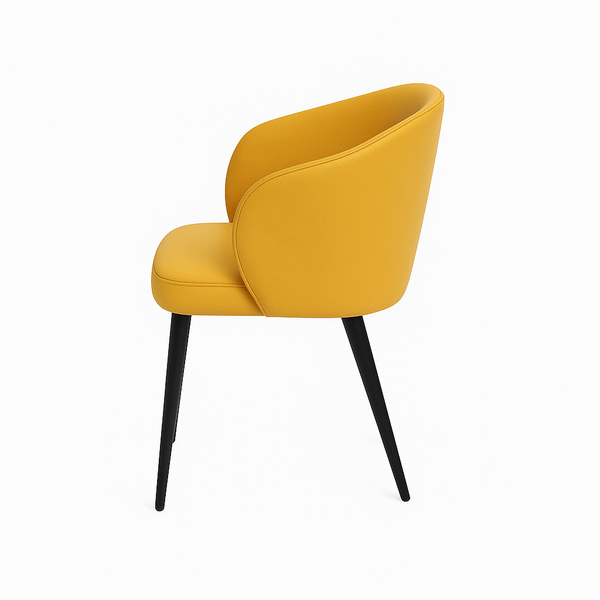 Scaun piele GALBENA | model CAPRISO