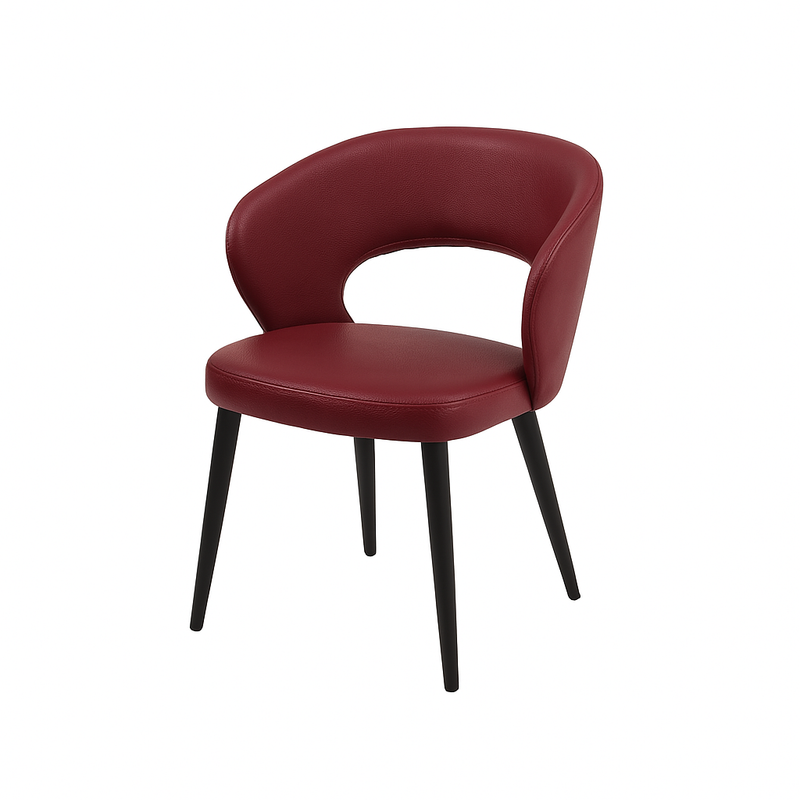 Scaun piele GALBENA | model CASIUS