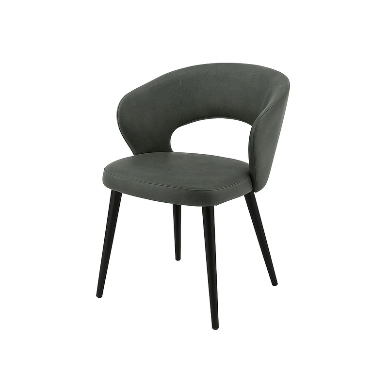 Scaun piele GALBENA | model CASIUS