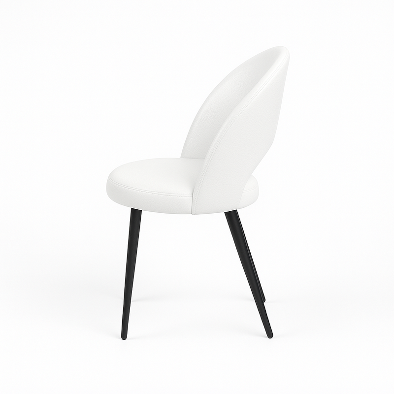 Scaun piele GALBENA | model RON