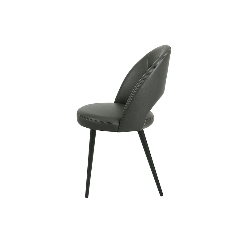 Scaun piele GALBENA | model RON